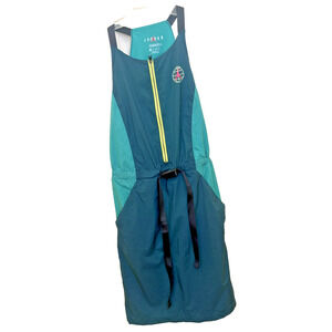 Women’s Sz X-Small Air Jordan Flight Utility Dress Atomic Teal Green DD0188